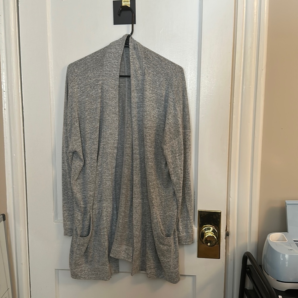 Grey Abercrombie & Fitch Cardigan